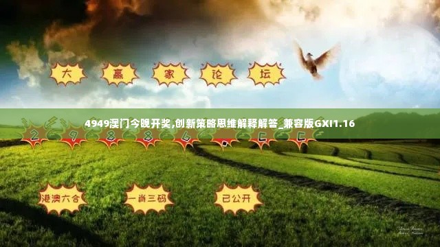 4949澳门今晚开奖,创新策略思维解释解答_兼容版GXI1.16