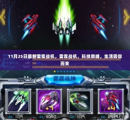 雷霆战机巅峰科技，生活因你而变的新篇章