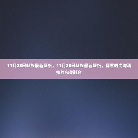探索时尚与科技的完美融合，魅族最新壁纸发布于11月28日