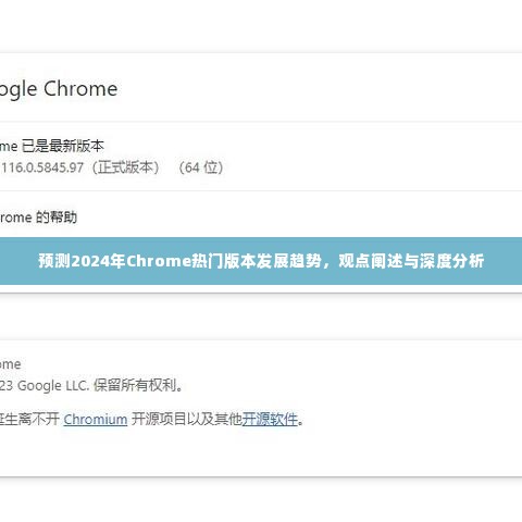 2024年Chrome版本发展趋势深度预测与观点阐述