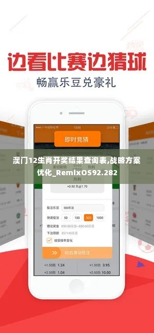 澳门12生肖开奖结果查询表,战略方案优化_RemixOS92.282