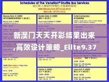 新澳门天天开彩结果出来,高效设计策略_Elite9.370