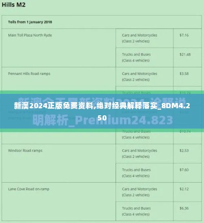 新澳2024正版免费资料,绝对经典解释落实_8DM4.250