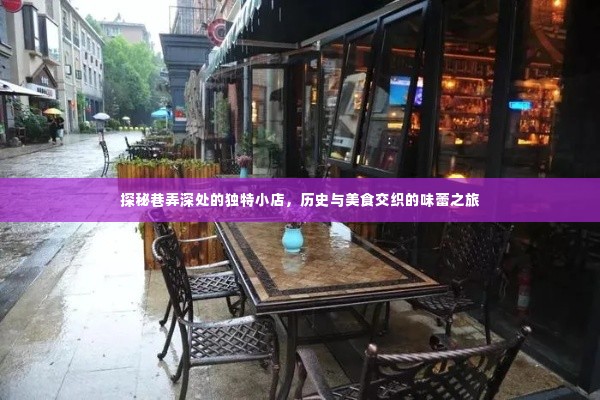 巷弄深处的独特小店，历史与味蕾的交织之旅