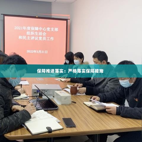 保障推进落实：严格落实保障措施 