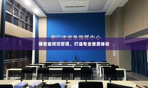 播音室规范管理，打造专业音质体验
