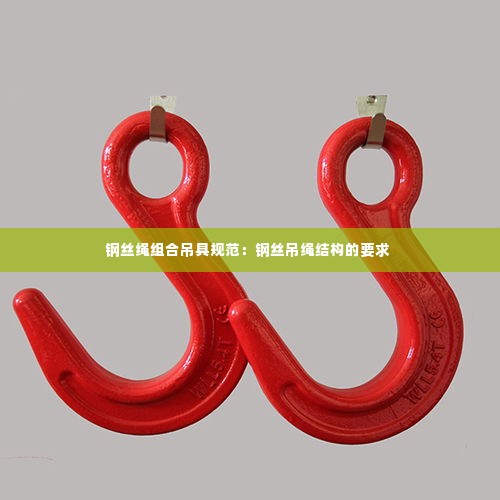钢丝绳组合吊具规范：钢丝吊绳结构的要求 