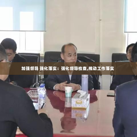 加强督导 强化落实：强化督导检查,推动工作落实 