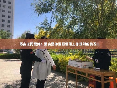 落实过问案件：落实案件监督管理工作规则的情况 