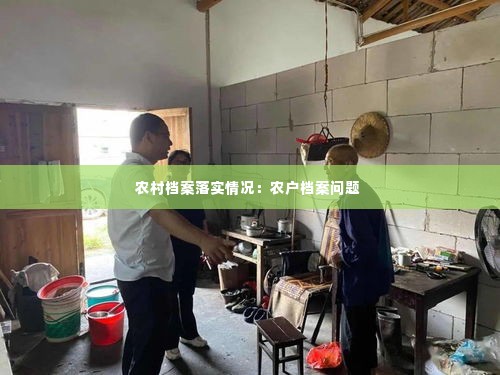农村档案落实情况：农户档案问题 
