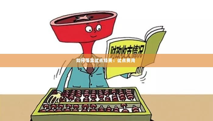 如何落实试点经费：试点费用 