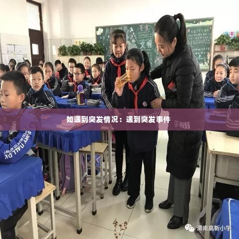 如遇到突发情况：遇到突发事件 