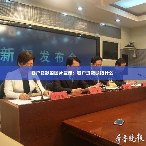 客户贷款的图片宣传：客户贷款额指什么 