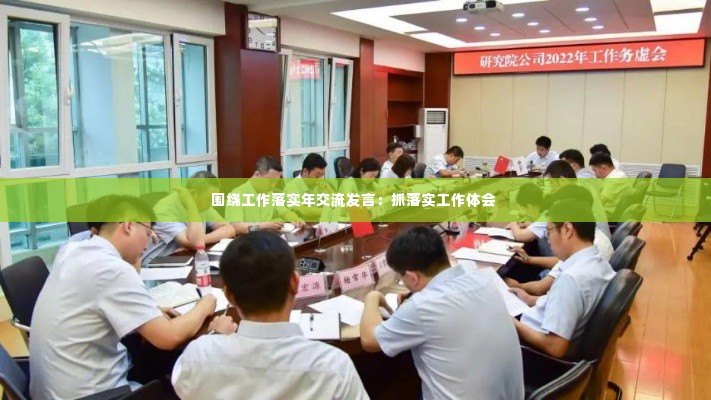 围绕工作落实年交流发言：抓落实工作体会 