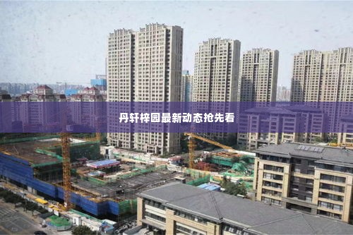 丹轩梓园最新动态抢先看