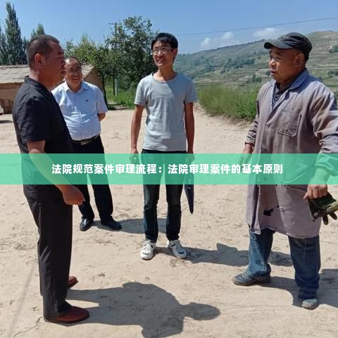 法院规范案件审理流程：法院审理案件的基本原则 