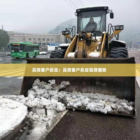 高效客户反应：高效客户反应包括哪些 
