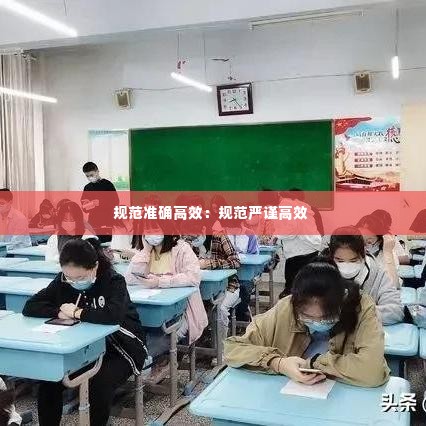 规范准确高效：规范严谨高效 