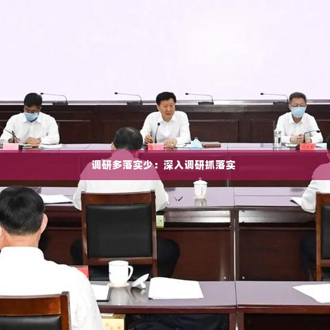 调研多落实少：深入调研抓落实 