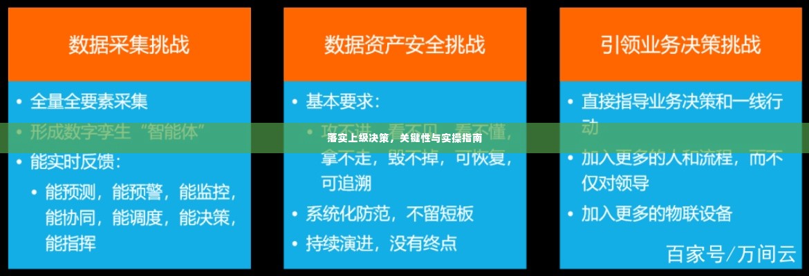 落实上级决策，关键性与实操指南