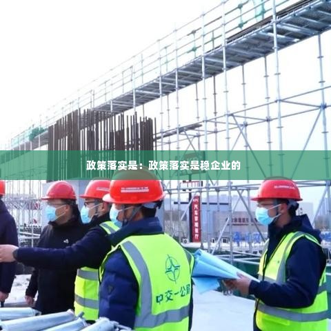 政策落实是：政策落实是稳企业的 