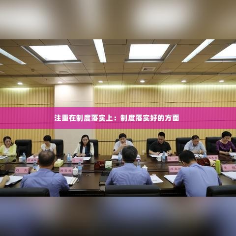 注重在制度落实上：制度落实好的方面 