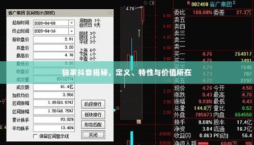 独家抖音揭秘，定义、特性与价值所在