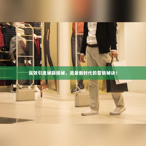 高效引流秘籍揭秘，流量新时代的营销秘诀！