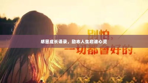 感恩成长语录，励志人生启迪心灵