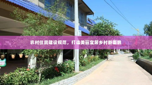 农村住房建设规范，打造美丽宜居乡村新面貌