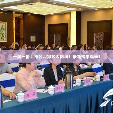 一房一价上市公司排名大揭秘！最新榜单曝光！