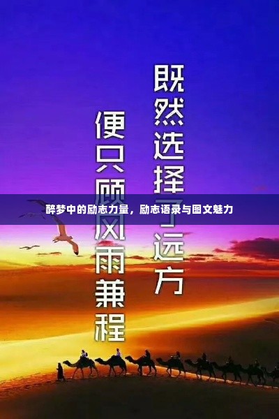 醉梦中的励志力量，励志语录与图文魅力