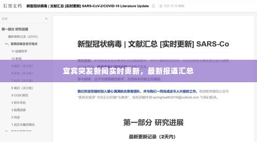 宜宾突发新闻实时更新，最新报道汇总