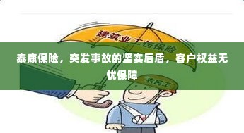 泰康保险，突发事故的坚实后盾，客户权益无忧保障