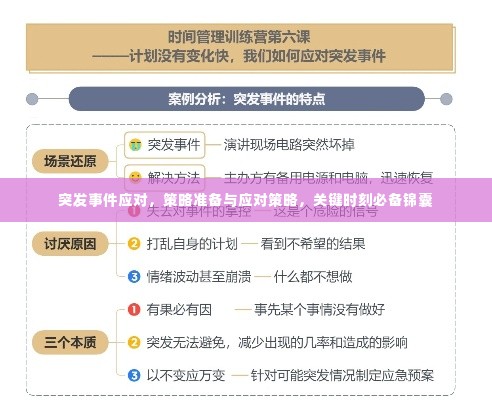 突发事件应对，策略准备与应对策略，关键时刻必备锦囊