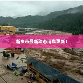 新乡市最新动态消息更新！
