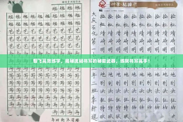智飞高效练字，揭秘流畅书写的秘密武器，练就书写高手！