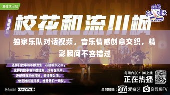 独家乐队对话视频，音乐情感创意交织，精彩瞬间不容错过