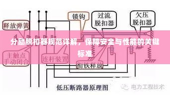 分励脱扣器规范详解，保障安全与性能的关键标准