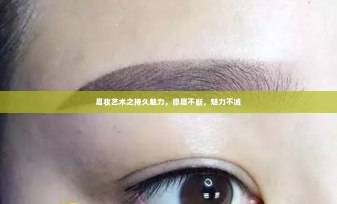 眉妆艺术之持久魅力，修眉不断，魅力不减