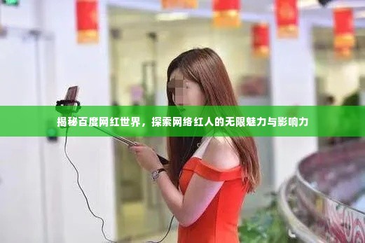 揭秘百度网红世界，探索网络红人的无限魅力与影响力