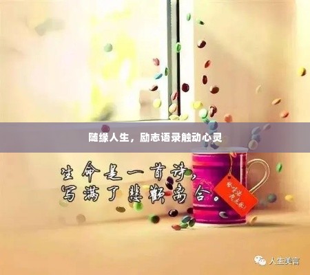 随缘人生，励志语录触动心灵
