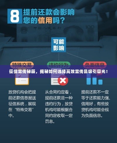 征信宣传秘籍，揭秘如何选择高效宣传品吸引目光！