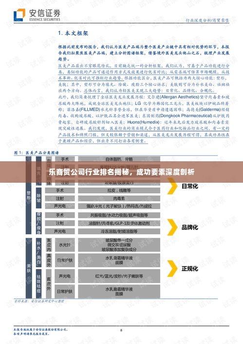 乐商贸公司行业排名揭秘，成功要素深度剖析