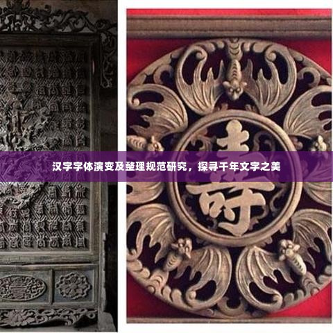 汉字字体演变及整理规范研究，探寻千年文字之美
