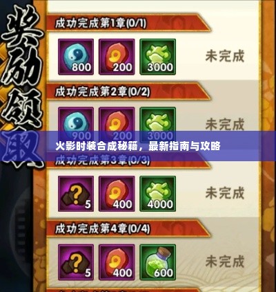 火影时装合成秘籍，最新指南与攻略