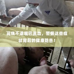 高烧不退嘴巴流血，警惕这些症状背后的健康隐患！
